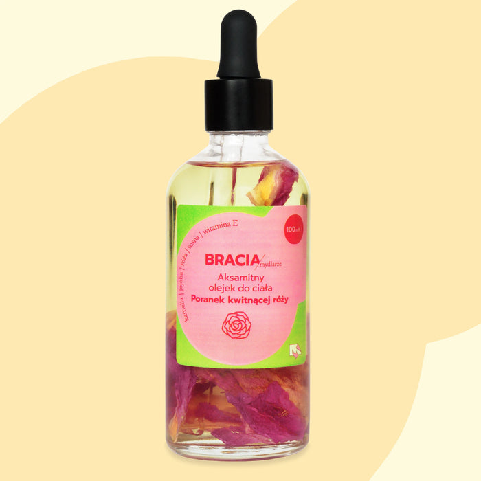 Poranek kwitnącej róży | aksamitny olejek do ciała | 100ml
