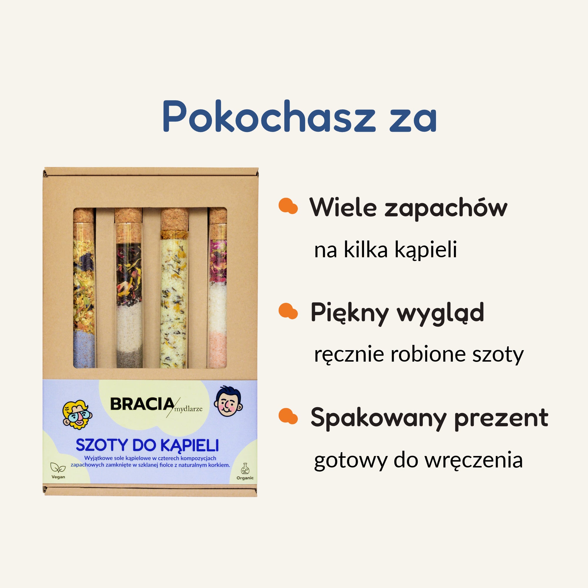 Szoty do kąpieli x 4 NO.2