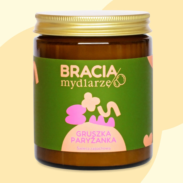 Gruszka paryżanka | świeca sojowa | 180ml