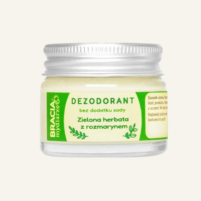 Zielona herbata z rozmarynem | dezodorant w kremie 15ml